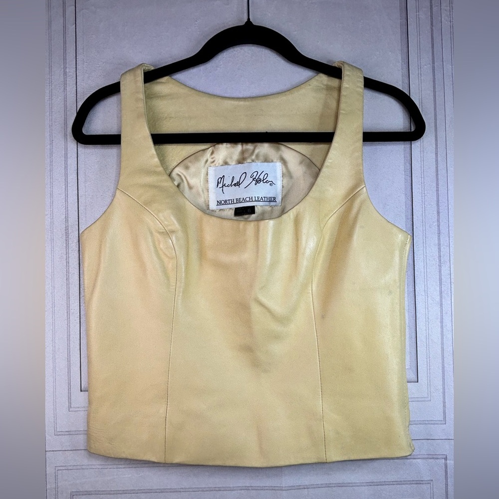 Michael Hoban North Beach Leather Women's vintage top 6